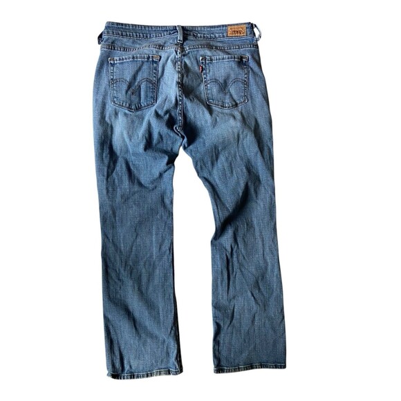 Vintage Y2K Levi's 545 Low Rise Bootcut Jeans Womens Size 12 Stretch Classic - Picture 2 of 12